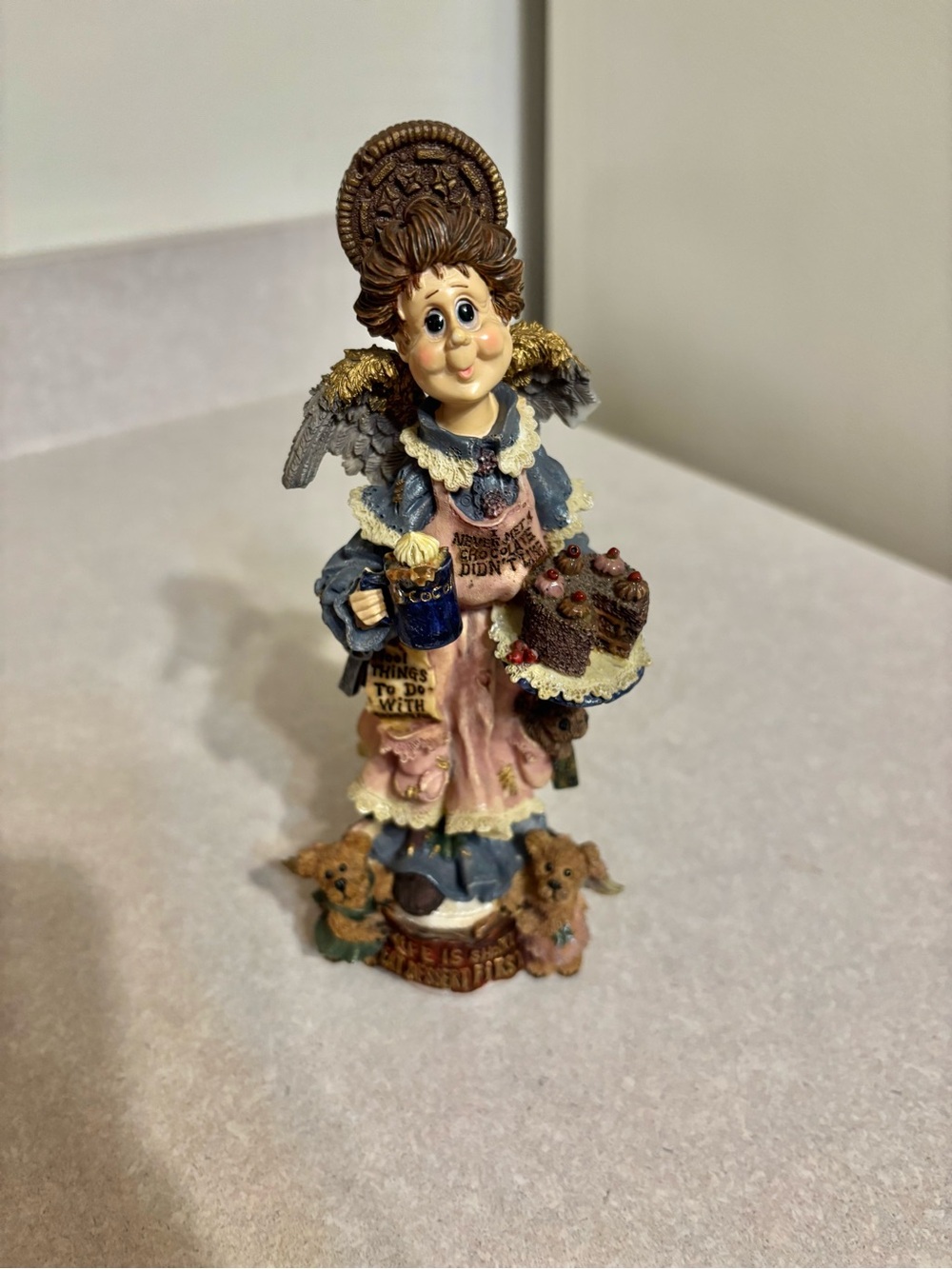 🍫😇Auntie Coco Chocolate Angel figurine